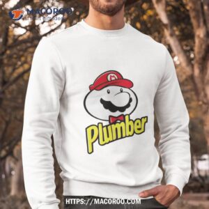 plumber super mario bros shirt sweatshirt