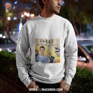 Plus 44 When Your Heart Stops Beating Album Cover Blink 182 Sweatshirt