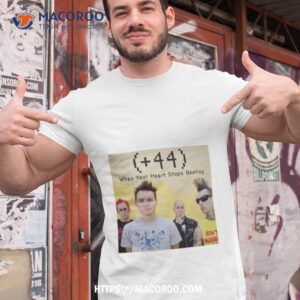 Plus 44 When Your Heart Stops Beating Album Cover Blink 182 T Shirt