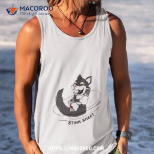 Podcast Psy Op Division Stink Sheet Funny Tank Top