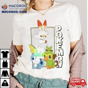 Pokmon Galar Region Starters Youth T Shirt