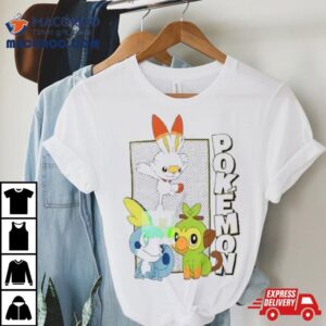 Pokmon Galar Region Starters Youth T Shirt