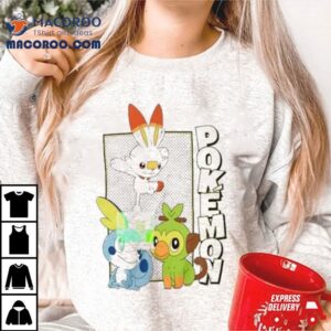 Pokmon Galar Region Starters Youth Tshirt