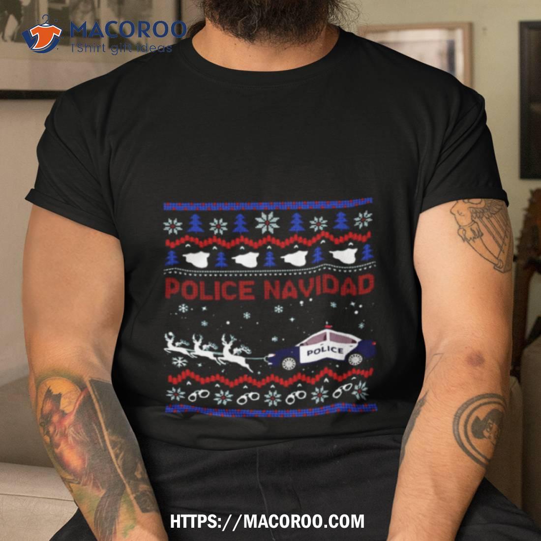 police navidad shirt