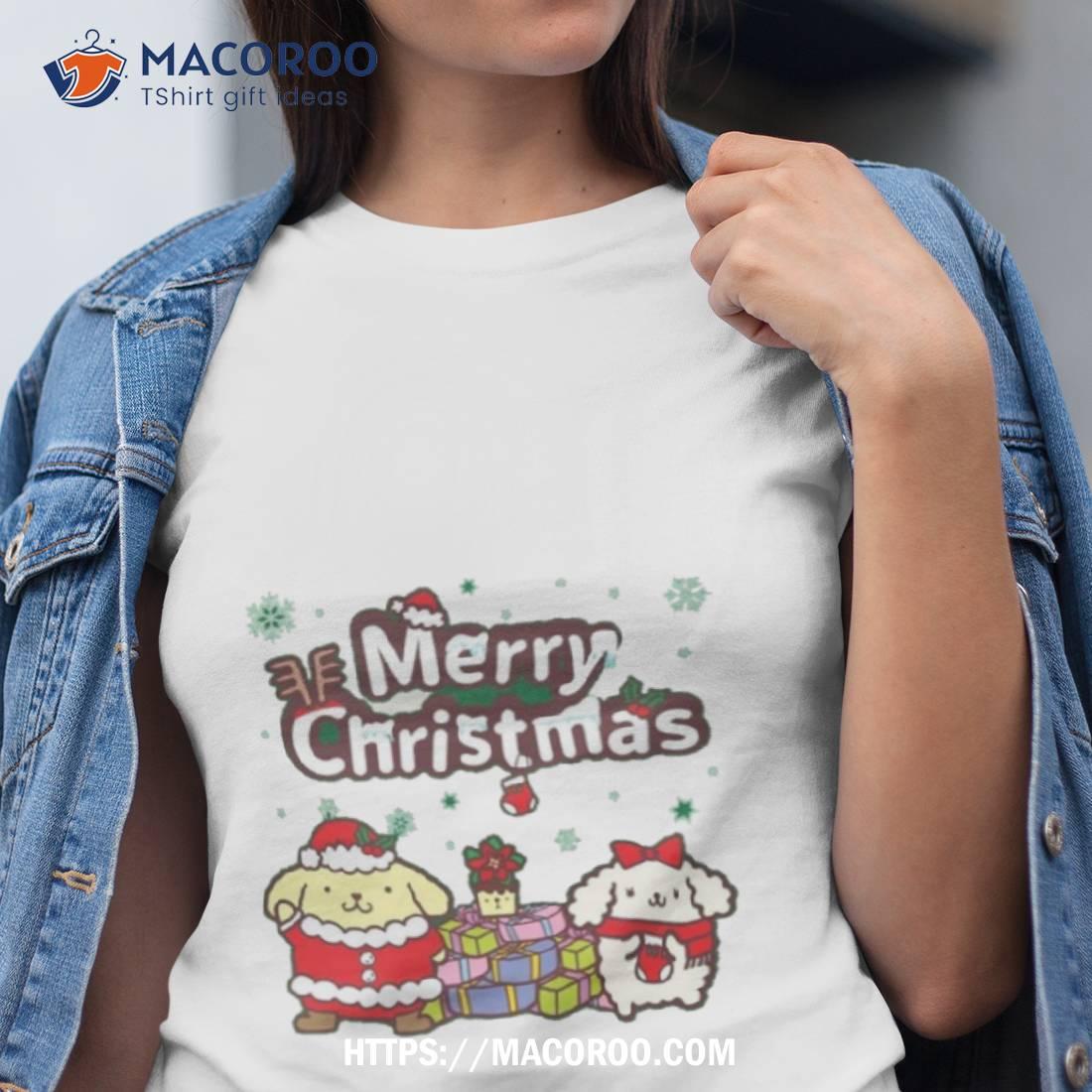Pompompurin Christmas Sanrio Family Shirt Pompompurin Christmas Sanrio Family Shirt