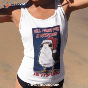 Porg Fan Made Christmas & Prints Shirt