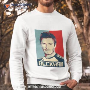 portrait of david beckham shirt sweatshirt