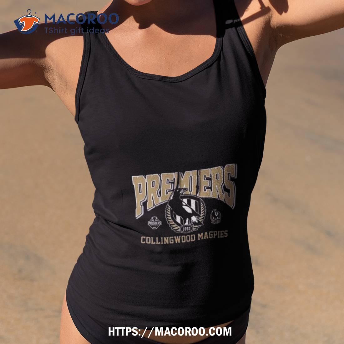 Premiers Collingwood Magpies Sixteen Time Australian Football League Collingwood 2023 T Shirt Premiers Collingwood Magpies Sixteen Time Australian Football League Collingwood 2023 T Shirt