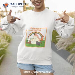 princess of feral cats christmas shirt sweatshirt