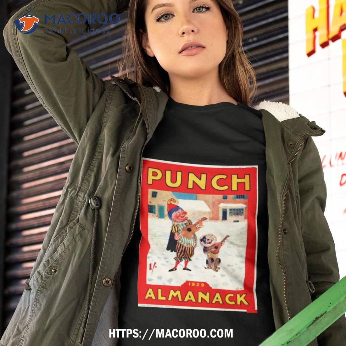 Punch Almanack Cover 1929 Shirt Punch Almanack Cover 1929 Shirt