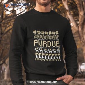 Purdue Boilermakers Holiday Ugly Sweatshirt