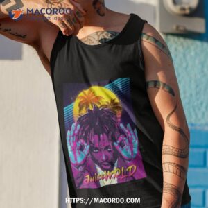 Purple Light Retro Juice Wrld Tank Top 1