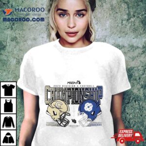 Quality Corunna Cavaliers Vs Gr Catholic Central Cougars Mhsaa Division Football Championships Tshirt