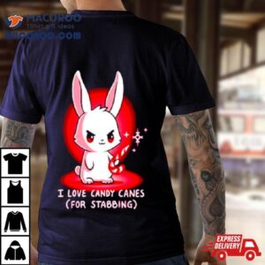 Rabbis I Love Candy Canes For Stabbing Tshirt