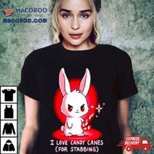 Rabbis I Love Candy Canes For Stabbing Tshirt