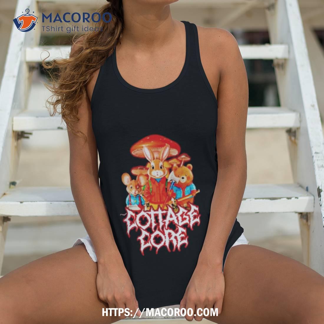 Rabbit Cottage Core Shirt Rabbit Cottage Core Shirt