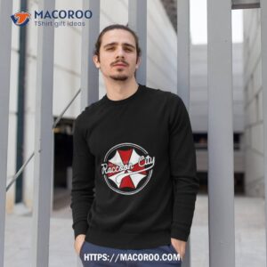 raccoon city logo shirt sweatshirt 1