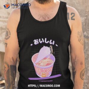 ramen instant noodle kawaii anime style shirt tank top