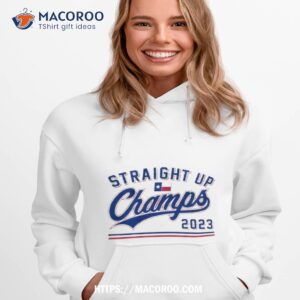 rangers straight up champs 2023 t shirt hoodie 1