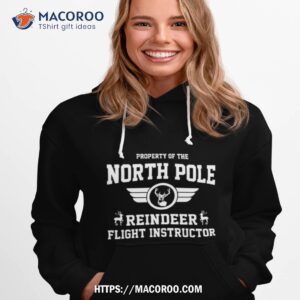 reindeer flight instructor vintage shirt hoodie 1