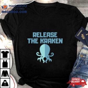 Release The Kraken Seattle Kraken Hockey Tshirt