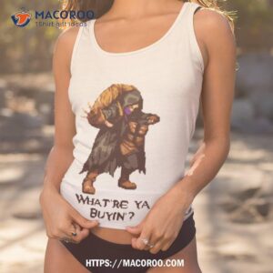 resident evil merchant pixel art shirt tank top 1