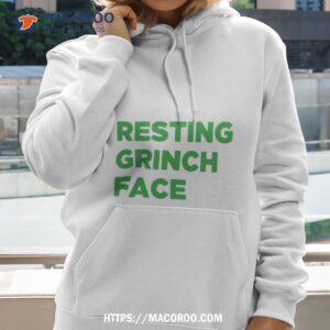 Resting Grinch Face Christmas Shirt