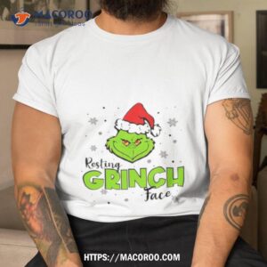Resting Grinch Face Grinchmas Funny Shirt