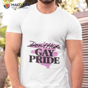 Retro Gay Pride Don’t Hide Gay Pride T Shirt