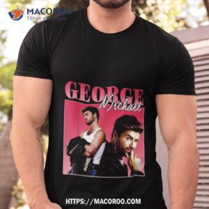 Retro George Michaels Love Vintage Legends Live Forever Tshirt
