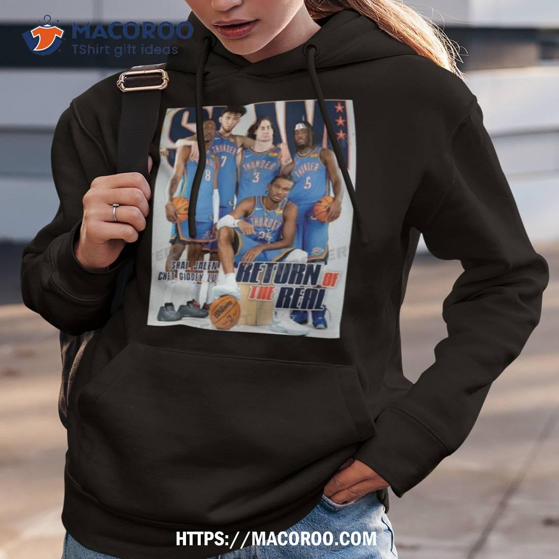 Return Of The Real Okc Thunder Slam 247 Poster Photos T Shirt Return Of The Real Okc Thunder Slam 247 Poster Photos T Shirt