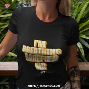 Richard Holliday I’m Breathing Rarefied Air Blue Shirt