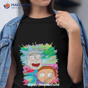 Rick And Morty Warp Face Shirt
