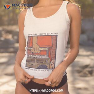 rick astley retro style fan design shirt tank top 1