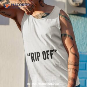 Rip Virgil Abloh Tank Top 1
