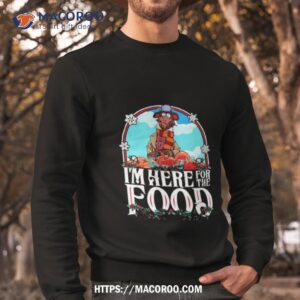 Rizzo The Rat Muppet I M Here For The Food Sweatshirt