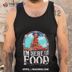 Rizzo The Rat Muppet I M Here For The Food Tank Top