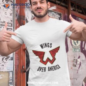 Rock Band Paul Mccartney Wings Tour 1976 Shirt