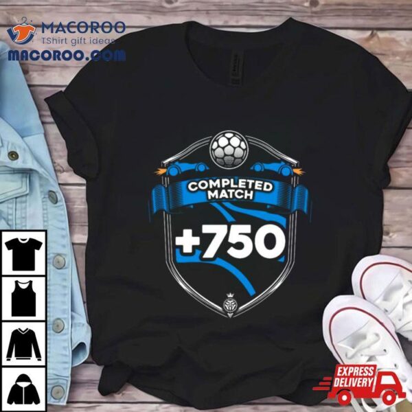 Rocket League Video Game Completed Match Funny Shirt