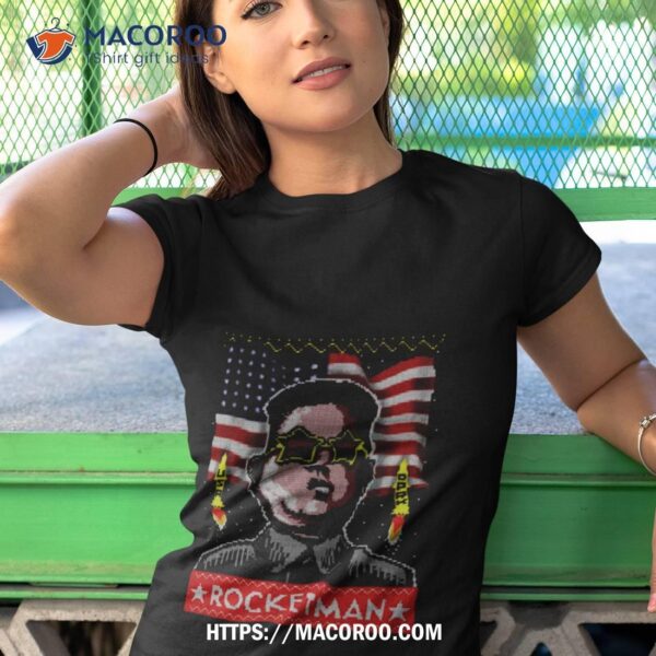 Rocketman Kim Jong Un Christmas Shirt