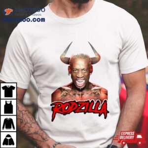 Rodzilla The Bull Legends Basketball Tshirt