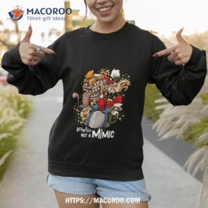 Roleplaying Mimic Rpg Joke Christmas Sweatshirt