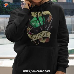 Roll Initiative Dungeons Amp Dragons Ar Hoodie
