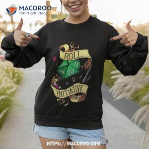 Roll Initiative Dungeons Amp Dragons Ar Sweatshirt