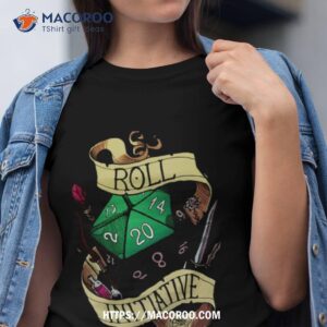 Roll Initiative Dungeons Amp Dragons Ar Tshirt