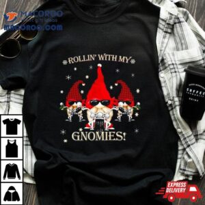 Rollin’ With My Gnomies Biker Christmas 2023 T Shirt