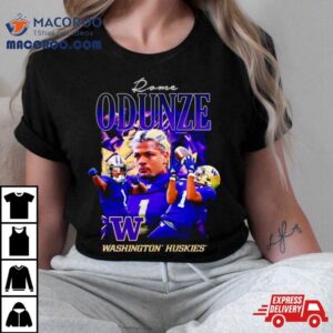 Rome Odunze Montlake Washington Huskies Football 2023 Shirt