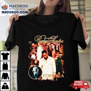 Romeo Santos Formula Vol Vintage Tshirt