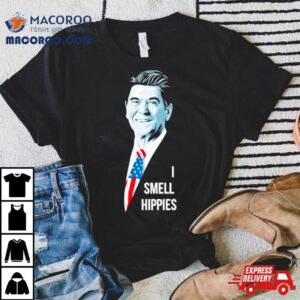 Ronald Reagan I Smell Hippies Shirt