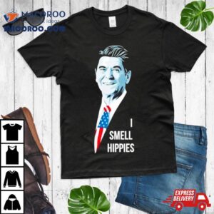 Ronald Reagan I Smell Hippies Shirt